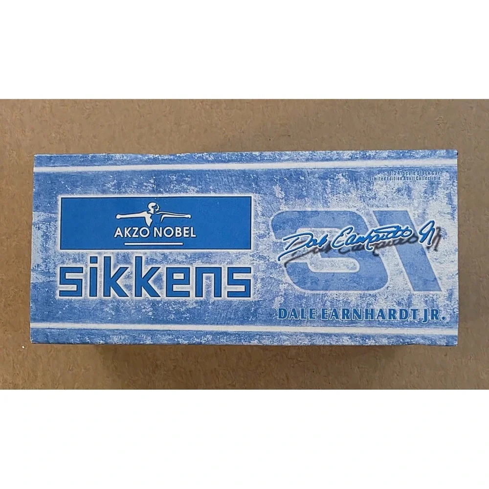 Dale Earnhardt Jr. #31 Sikkens White, 1997 Monte Carlo Bank NASCAR Lot‎ Of 2